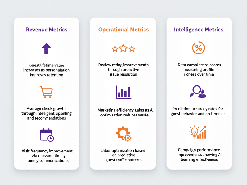 Guest Intelligence Flywheel metrics to track