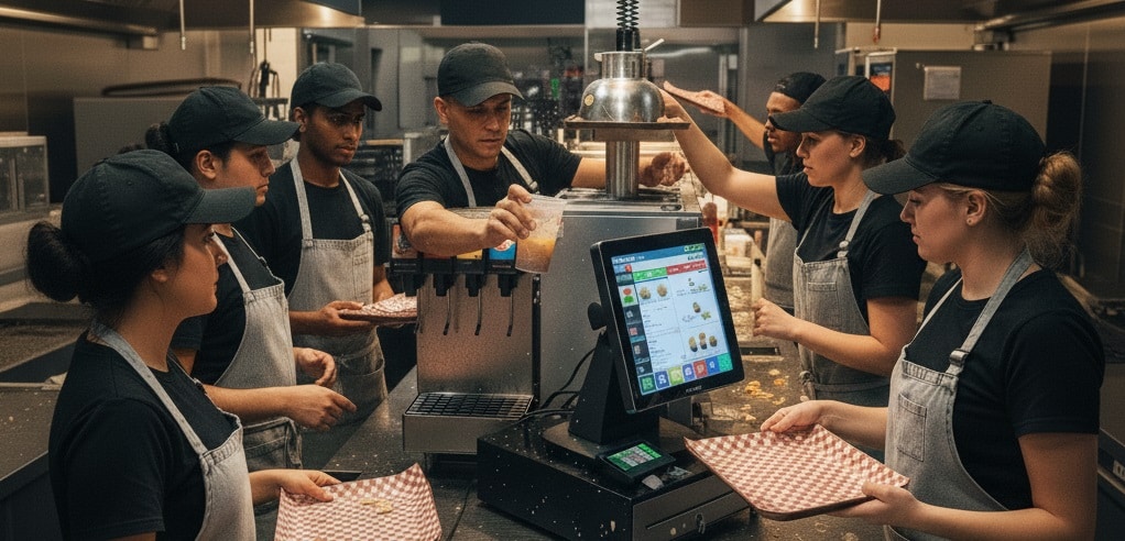 restaurant staff without guest intelligence