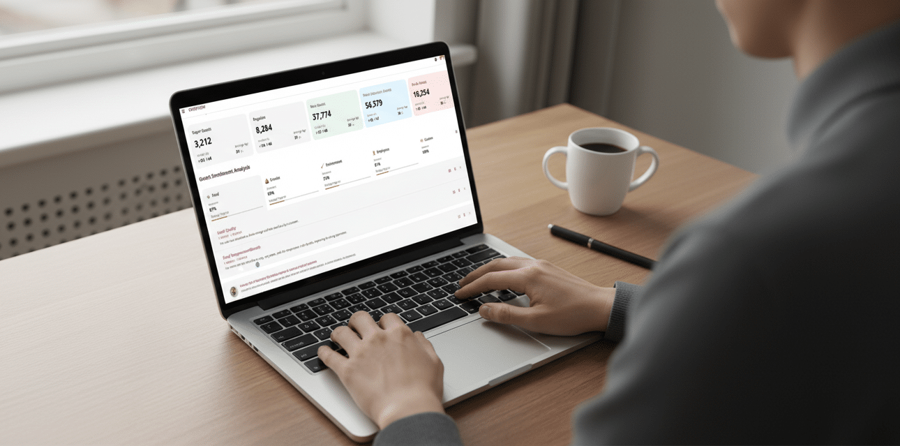 restaurant manager working on guest retention with a CDP and AI
