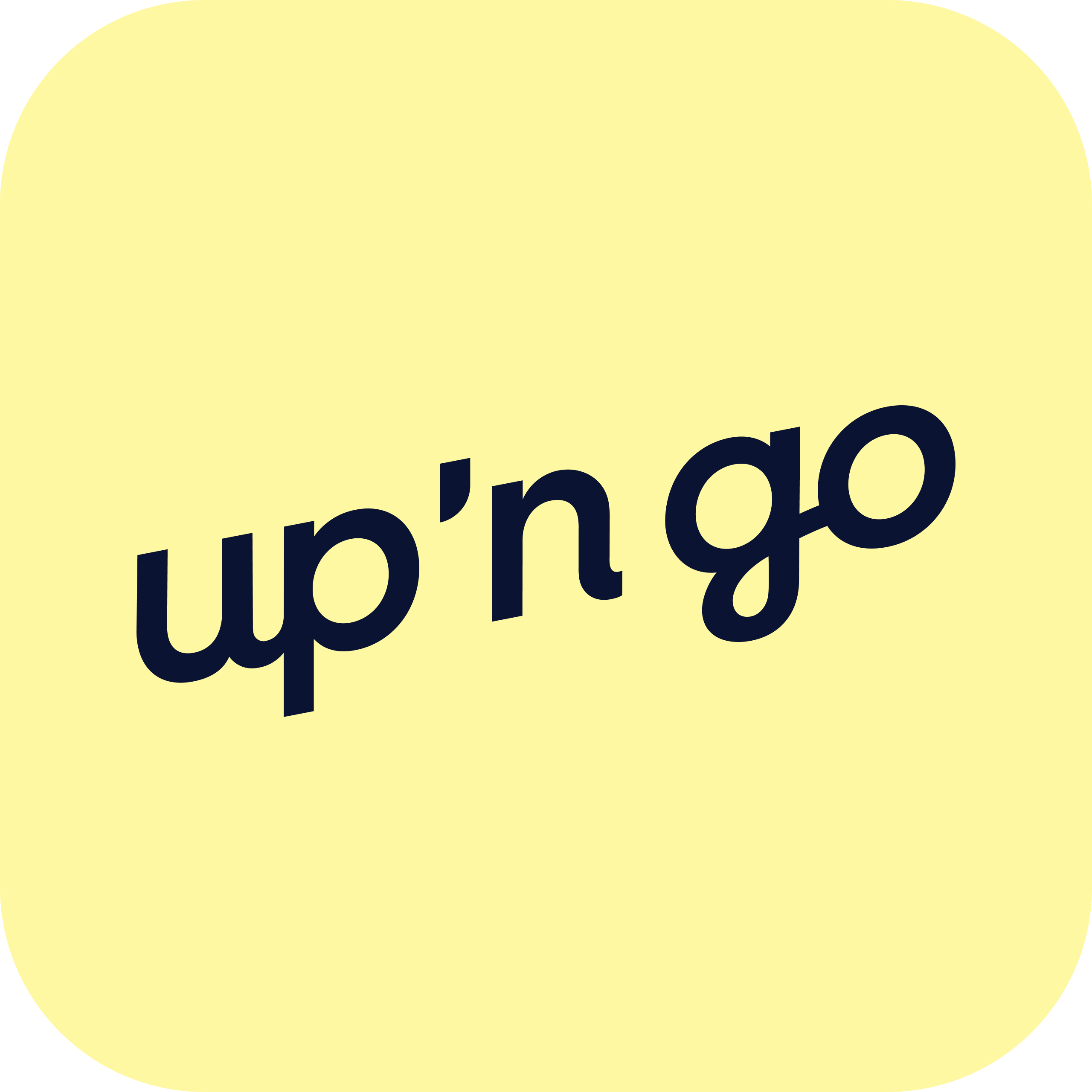 Up 'n go integration partner logo